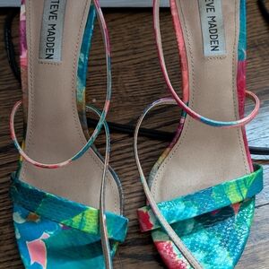 Steve Madden Multicolor Strappy Sandals